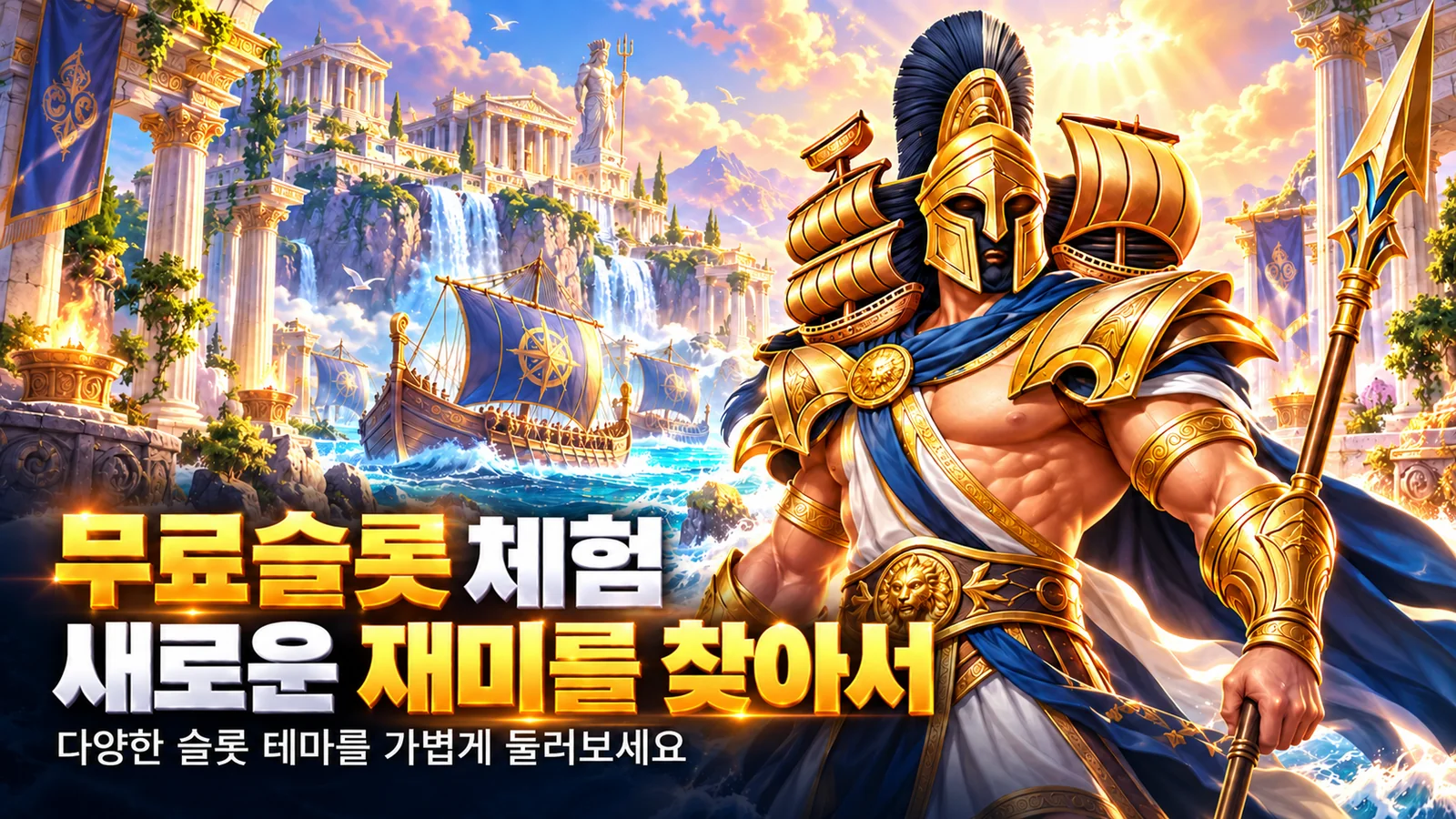 무료슬롯 체험 - 새로운 재미를 찾아서 (신화 전사 테마)